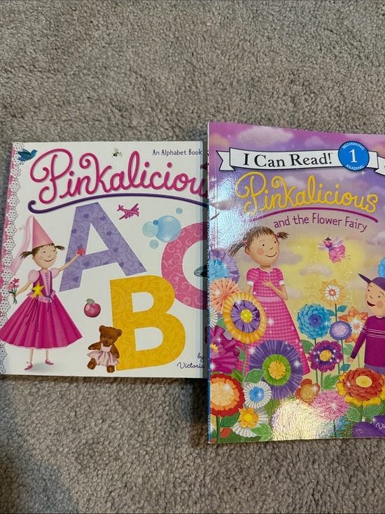 Pinkalicious Other - Pinkalicious Book Set - ABCs and The Flower Fairy 🌺
